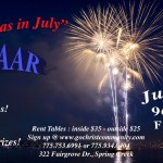 Bazaar "Christmas in July"