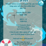 Splash into Jesus - Children's Ministry